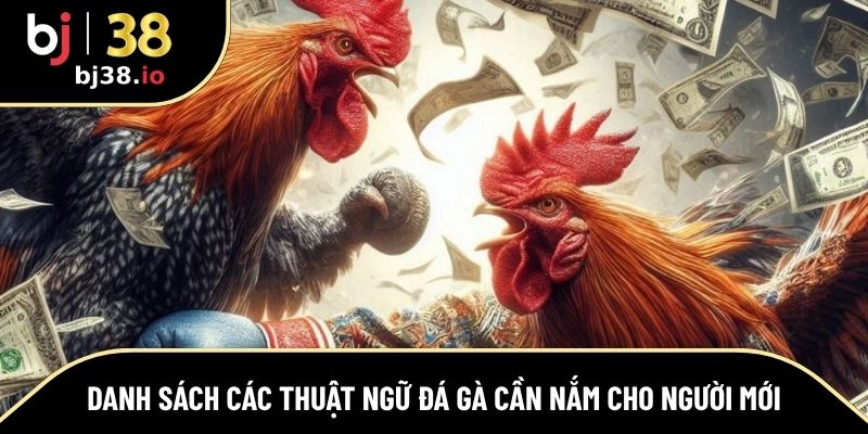 Tổng hợp danh sách các thuật ngữ đá gà cần nắm